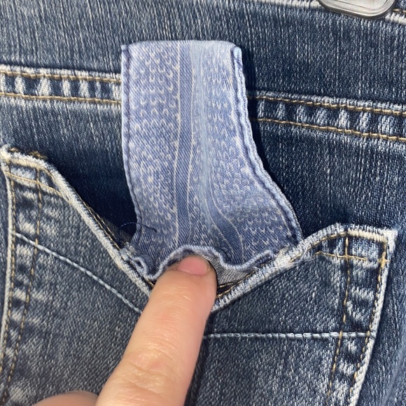 PAIGE Robertson wide leg flare denim jeans size 32 - Picture 6 of 12